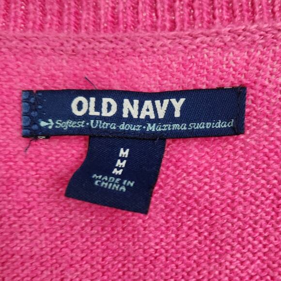 Old Navy Pink Sweater - Women's Size Medium - Great Condition! - Picture 3 of 5